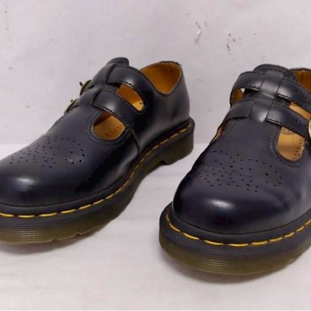 Dr. Martens Black Leather Mary Jane’s